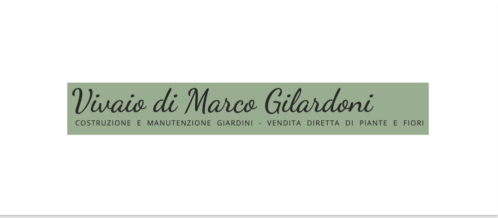 Vivaio di Marco Gilardoni